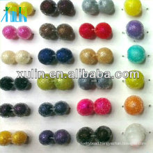 high quality DIY colourful ABS bayberry beads resin round beads